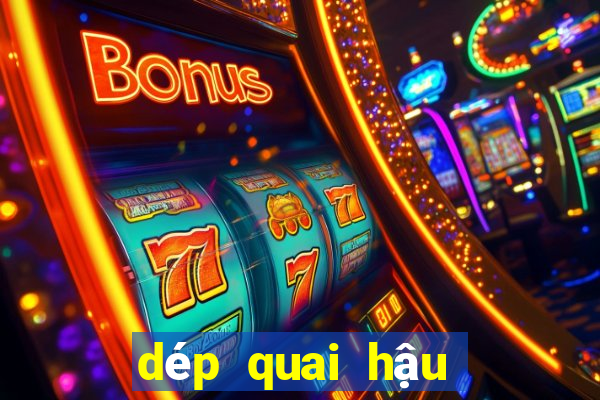 dép quai hậu đế bệt