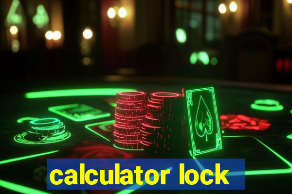 calculator lock