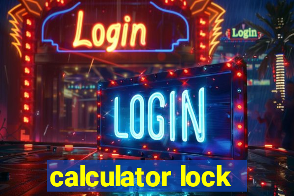 calculator lock