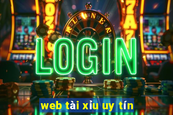 web tài xỉu uy tín