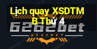 Lịch quay XSDTMB Thứ 4