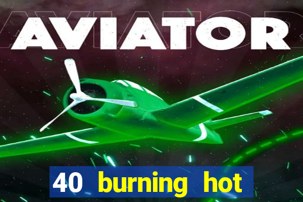 40 burning hot slot online