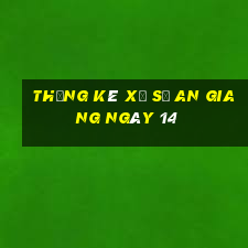 Thống kê Xổ Số an giang ngày 14