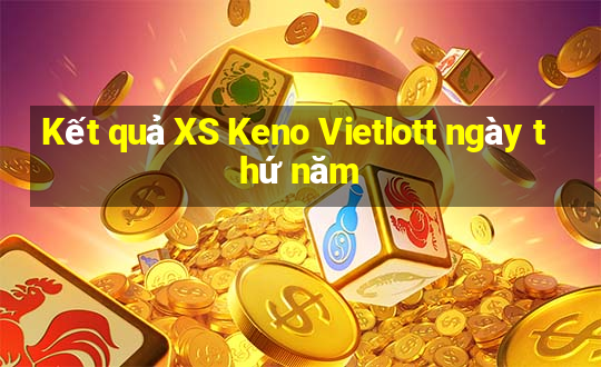 Kết quả XS Keno Vietlott ngày thứ năm