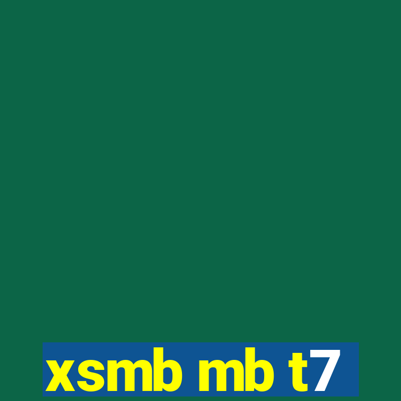 xsmb mb t7