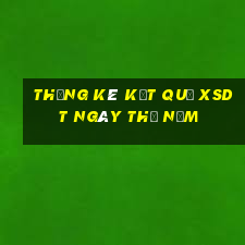 THỐNG KÊ KẾT QUẢ XSDT ngày thứ năm