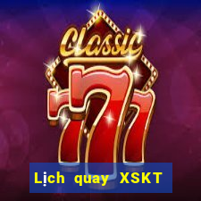 Lịch quay XSKT Thứ 2