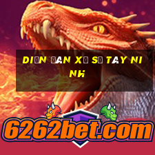 diễn đàn xổ số tây ninh