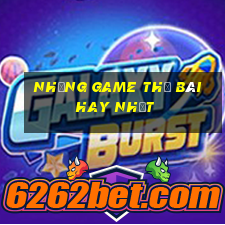 những game thẻ bài hay nhất