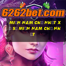 miền nam chủ nhật xổ số miền nam chủ nhật