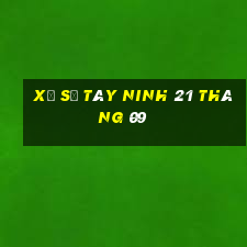 xổ số tây ninh 21 tháng 09