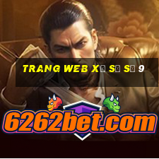 Trang web xổ số số 9