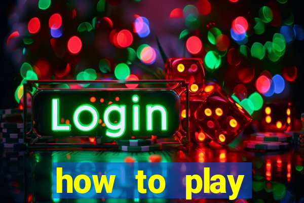 how to play baccarat online