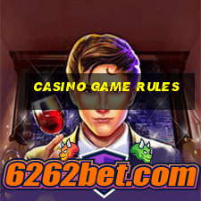 casino game rules