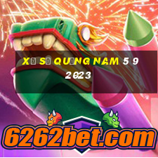 xổ số quảng nam 5 9 2023