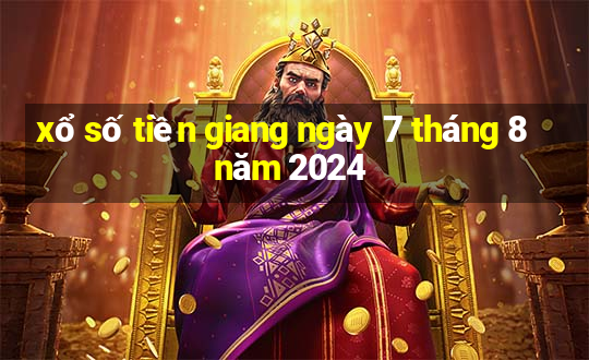 xổ số tiền giang ngày 7 tháng 8 năm 2024