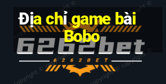 Địa chỉ game bài Bobo