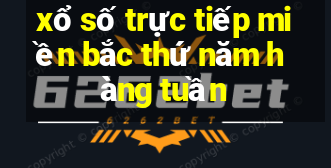 xổ số trực tiếp miền bắc thứ năm hàng tuần