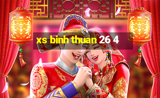 xs binh thuan 26 4