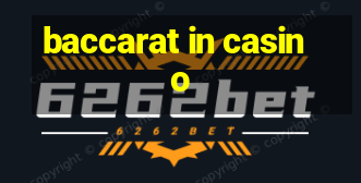 baccarat in casino