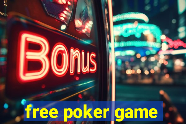 free poker game