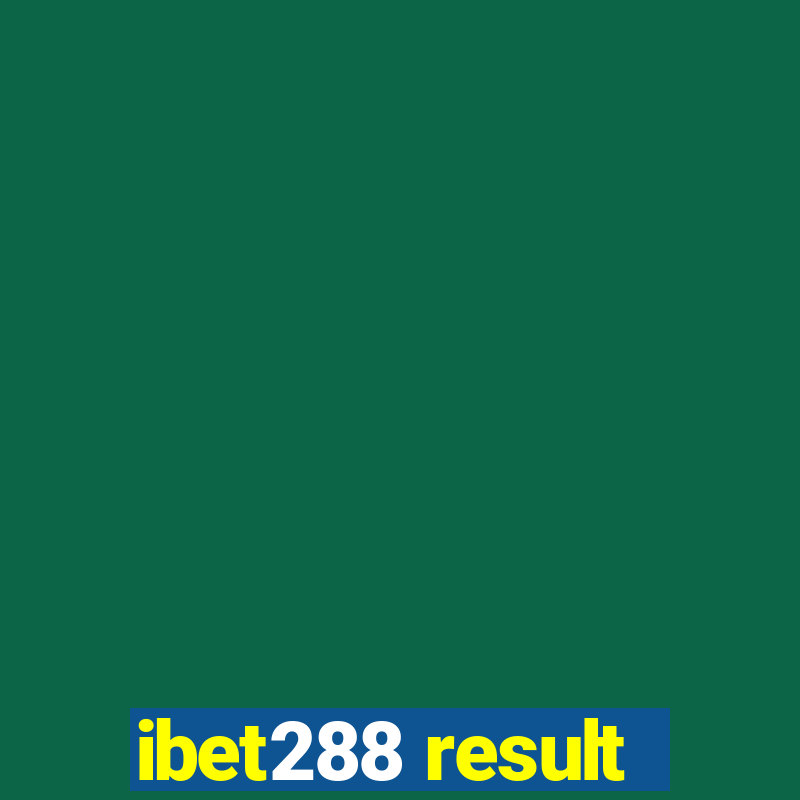 ibet288 result