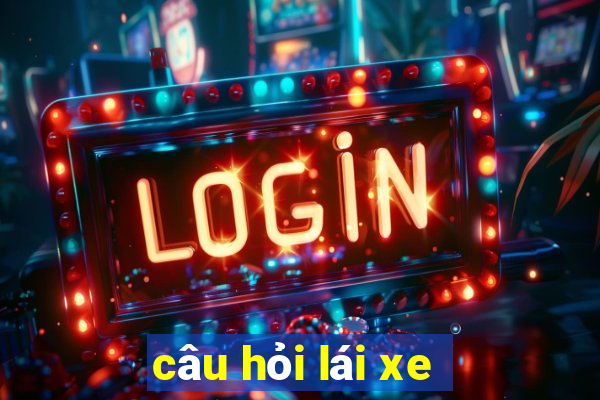 câu hỏi lái xe