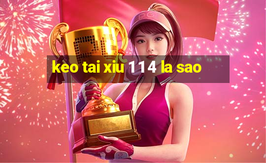 keo tai xiu 1 1 4 la sao