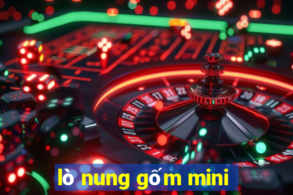 lò nung gốm mini