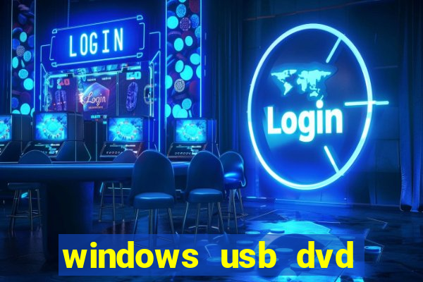 windows usb dvd download tool