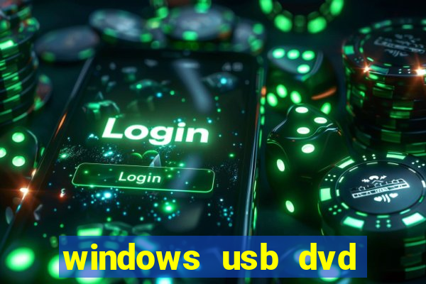 windows usb dvd download tool