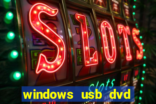 windows usb dvd download tool