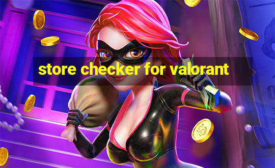 store checker for valorant