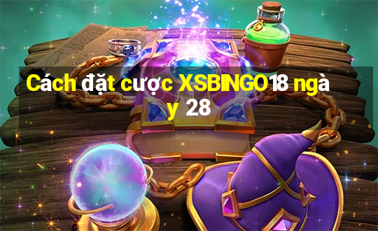 Cách đặt cược XSBINGO18 ngày 28