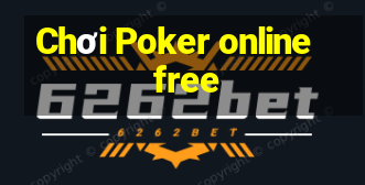 Chơi Poker online free