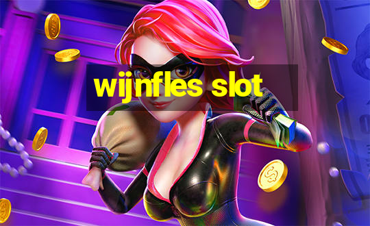 wijnfles slot