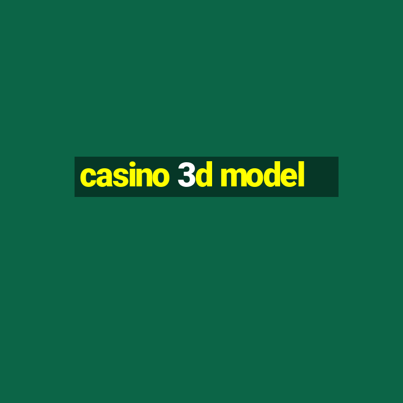 casino 3d model