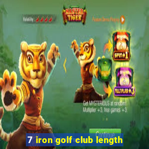 7 iron golf club length