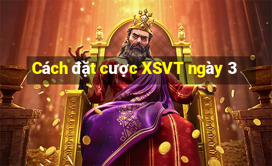 Cách đặt cược XSVT ngày 3