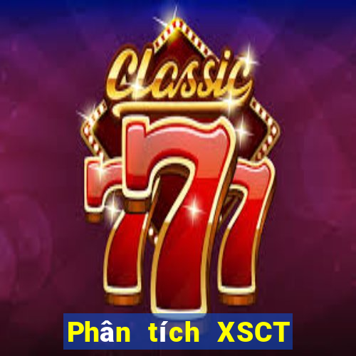 Phân tích XSCT Thứ 2