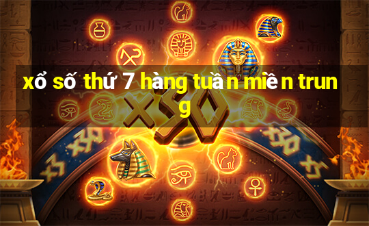 xổ số thứ 7 hàng tuần miền trung