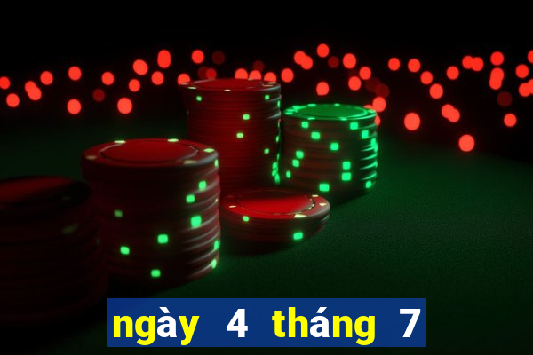 ngày 4 tháng 7 xổ số đắk lắk