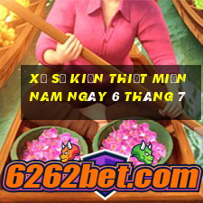 xổ số kiến thiết miền nam ngày 6 tháng 7