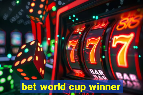 bet world cup winner