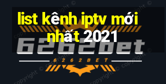 list kênh iptv mới nhất 2021