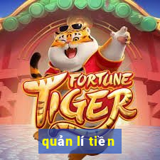 quản lí tiền