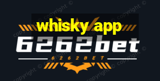 whisky app