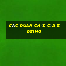 Các quan chức của Boeing