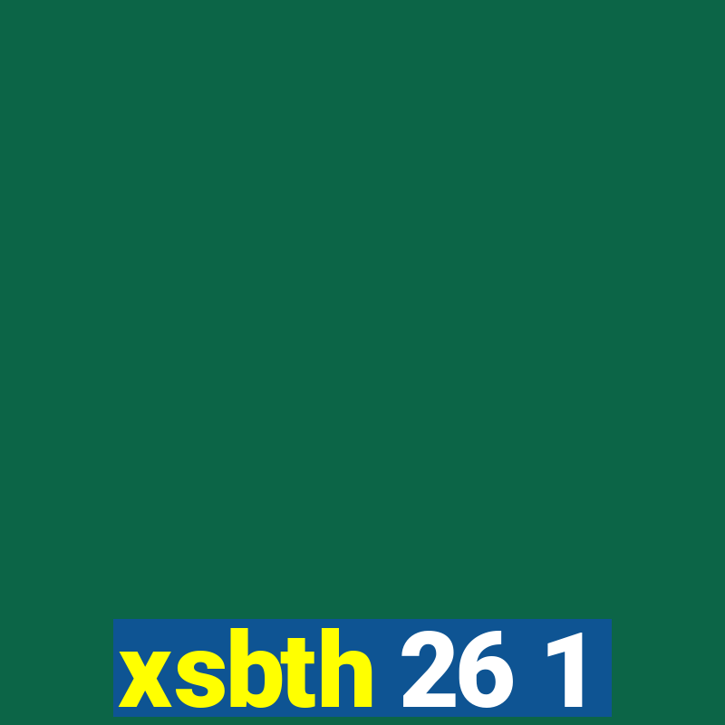 xsbth 26 1