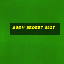 agen sbobet slot